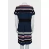Short sleeve fitted dress