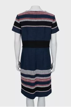 Short sleeve fitted dress