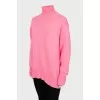 Knitted turtleneck sweater