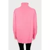 Knitted turtleneck sweater