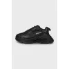 Men's black Triple S sneakers
