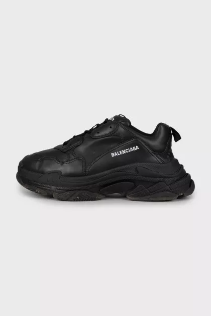 Men's black Triple S sneakers