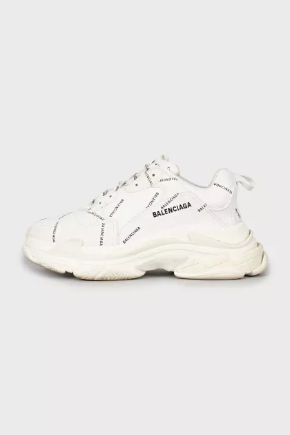 Men's white Triple S sneakers