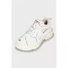 Men's white Triple S sneakers