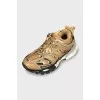 Brown Track sneakers