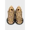 Brown Track sneakers