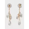 Crystal drop earrings