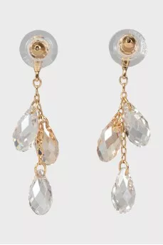 Crystal drop earrings