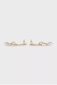 Crystal drop earrings