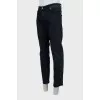 Men's slim fit jeans in black