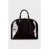 Alma Monogram Vernis tote bag