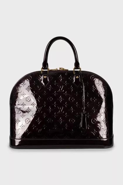 Alma Monogram Vernis tote bag