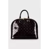 Alma Monogram Vernis tote bag