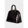 Alma Monogram Vernis tote bag
