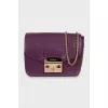 Metropolis leather crossbody bag