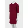 Burgundy dress with tag