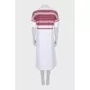 Shift dress with embroidery