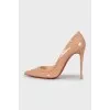Leather shoes Anjalina 100