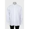 Men's white dress shirt
