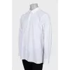 Men's white dress shirt