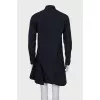 A-line dress with decorative collar