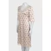 Floral dress with lace