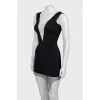 Corset dress decorated with mesh