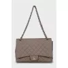 Bag Jumbo Classic Single Flap Bag Quilted Jersey