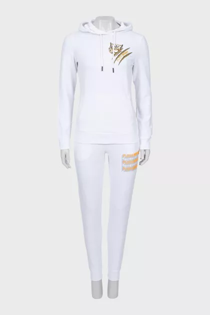 Tracksuit with signature print