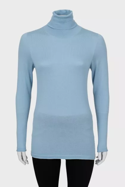 Slim fit cashmere golf
