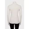 Slim fit beige golf