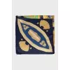 Printed silk scarf