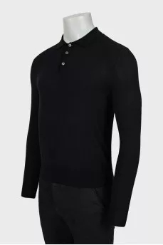 Men's slim-fit wool jumper