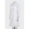 Fitted dress with 3/4 sleeves