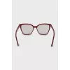 Glasses with diopters and overlay frames