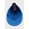 Blue cap decorated with ears