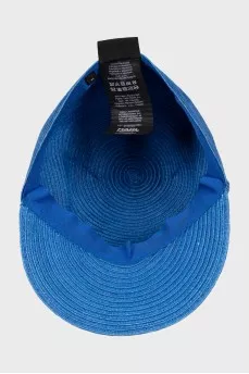 Blue cap decorated with ears
