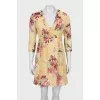 Floral ruffle dress