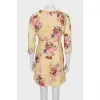 Floral ruffle dress