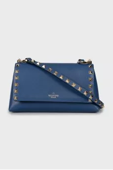 Crossbody bag decorated with studs