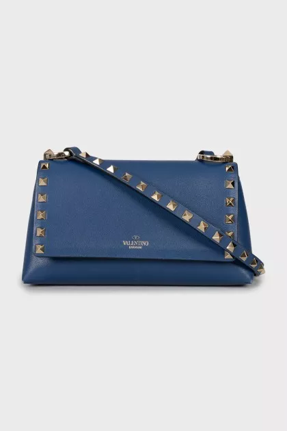 Crossbody bag decorated with studs
