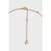 Yellow gold capsule pendant