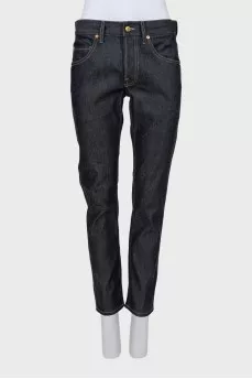 Cropped skinny jeans with tag