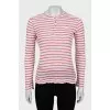 Striped linen long sleeve