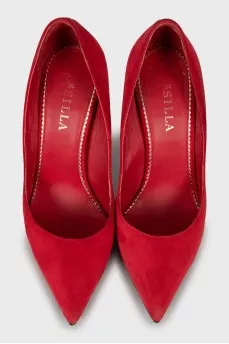 Red high heels