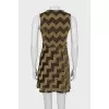 Sleeveless V-neck dress
