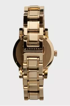 Gold-colored wristwatch
