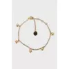 Yellow gold ball bracelet