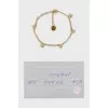 Yellow gold ball bracelet