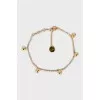 Yellow gold ball bracelet
